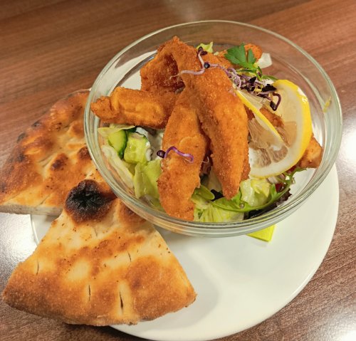 41. Chef kedvence fokhagymás pizzakenyérrel