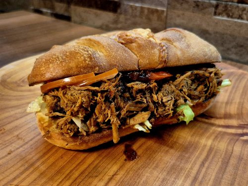 No1 Pulled Pork Baquette