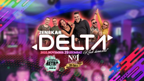 2025.november 29. Delta zenekar Klub koncert