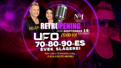 26-09-19 RETROpening UFO együttes