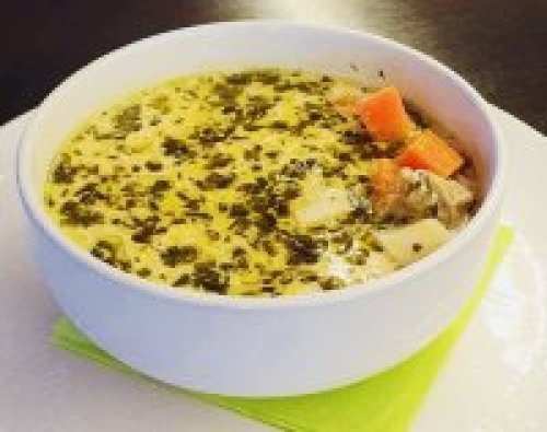 Tárkonyos csirkeraguleves