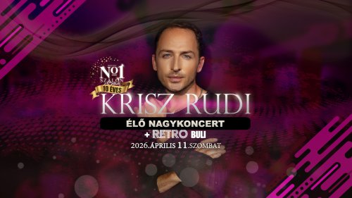 2026.április 11. Krisz Rudi koncert