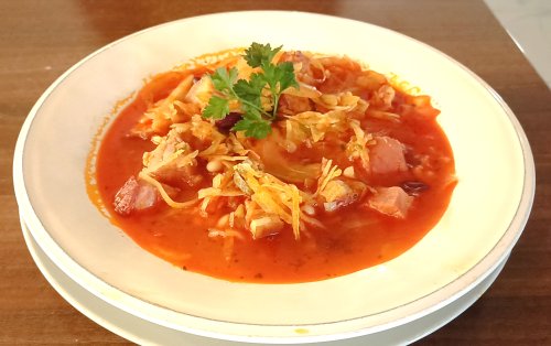 Erdélyi édes káposztaleves