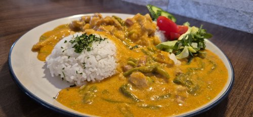 Temesvári tokány, rizzsel