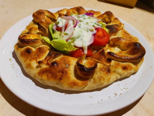 307. Gyrosos pizzakoszorú