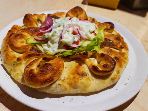 306. Csirkés pizzakoszorú