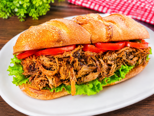 No1 Pulled Pork Baquette