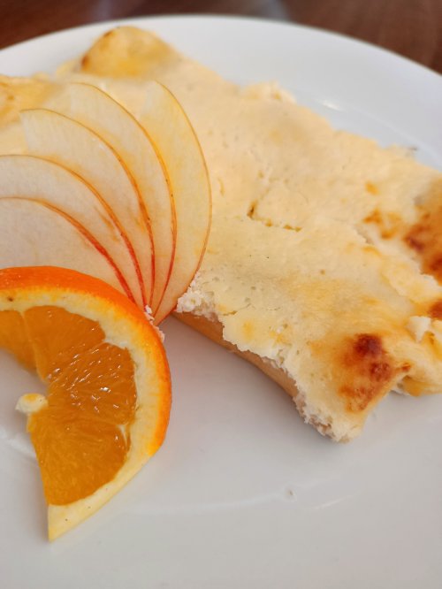 Tepsis túrós palacsinta